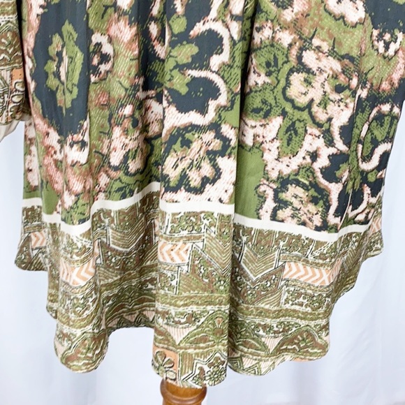 Free People Say You Love Me Minidress in Green - Picture 15 of 15